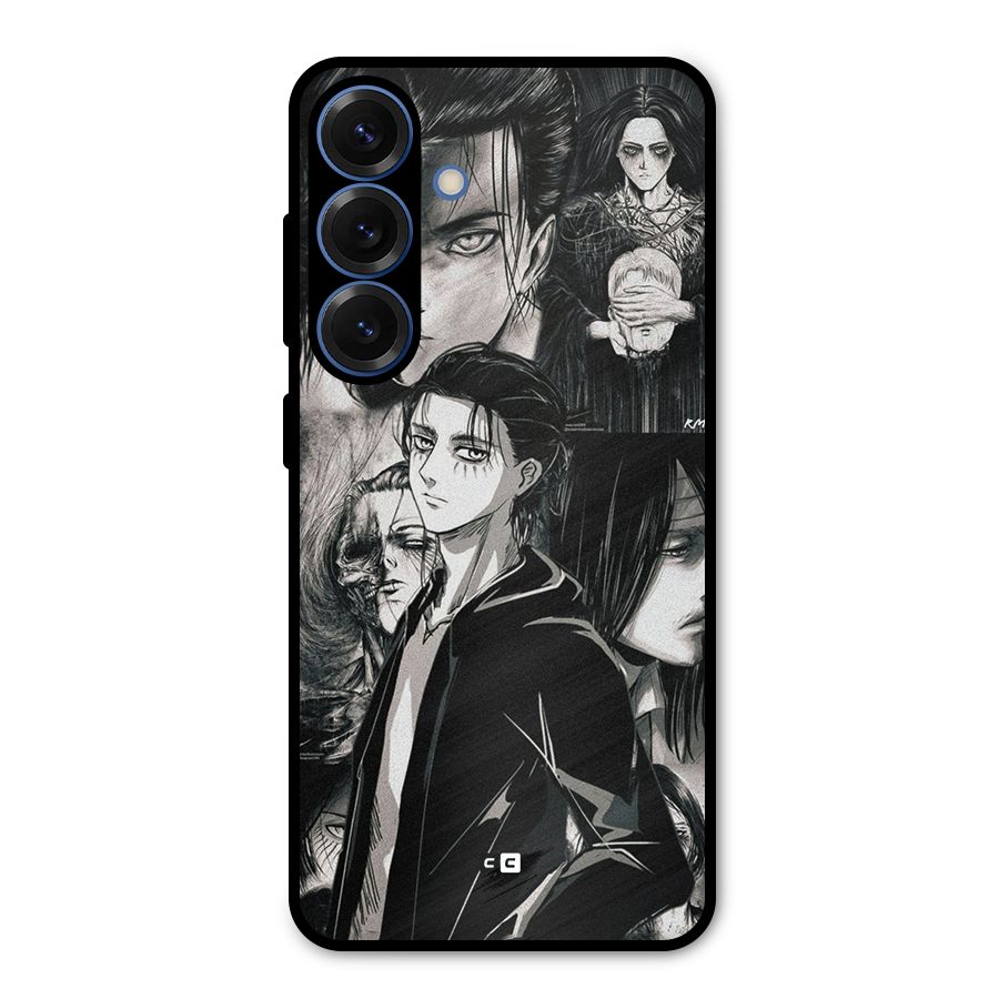 Eren Yeager Titan Metal Back Case for Galaxy S25