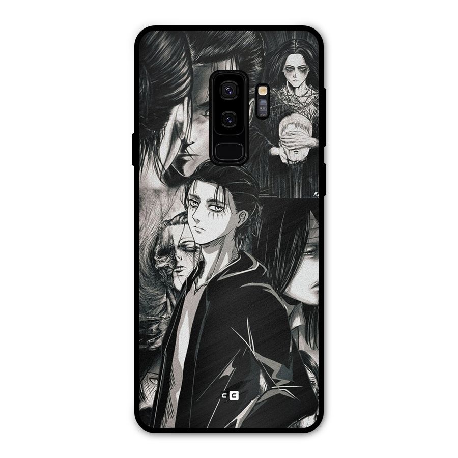 Eren Yeager Titan Metal Back Case for Galaxy S9 Plus