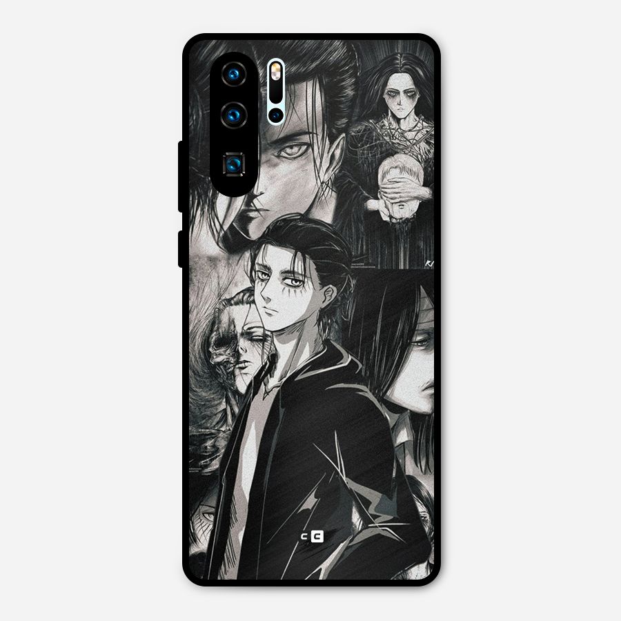 Eren Yeager Titan Metal Back Case for Huawei P30 Pro