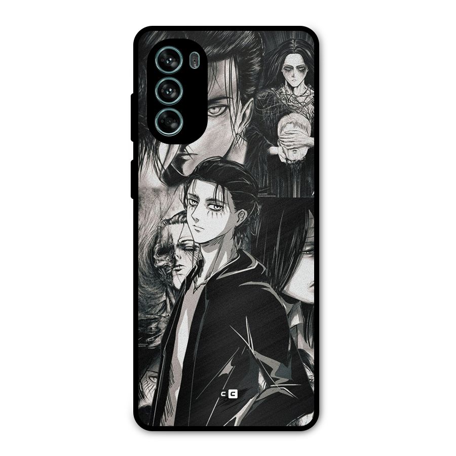 Eren Yeager Titan Metal Back Case for Moto G62
