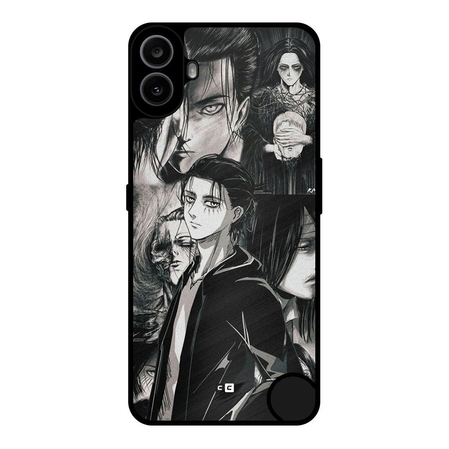 Eren Yeager Titan Metal Back Case for Nothing CMF Phone 1