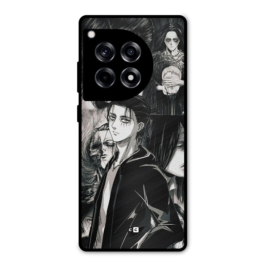 Eren Yeager Titan Metal Back Case for OnePlus 12R