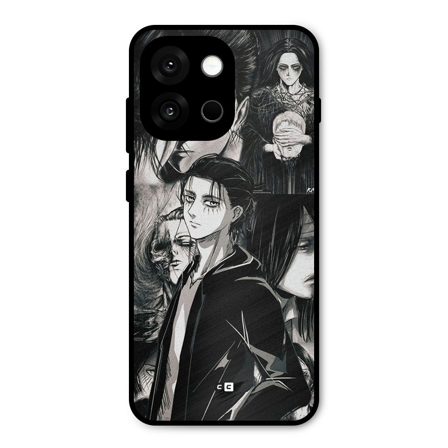 Eren Yeager Titan Metal Back Case for OnePlus 13s