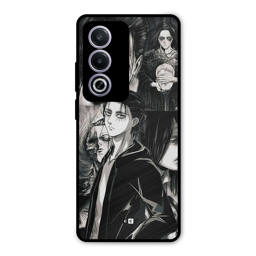 Eren Yeager Titan Metal Back Case for Oppo K12x