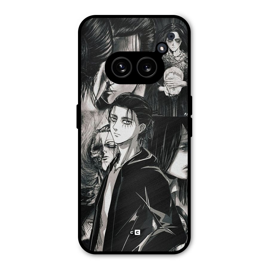 Eren Yeager Titan Metal Back Case for Nothing Phone 2a