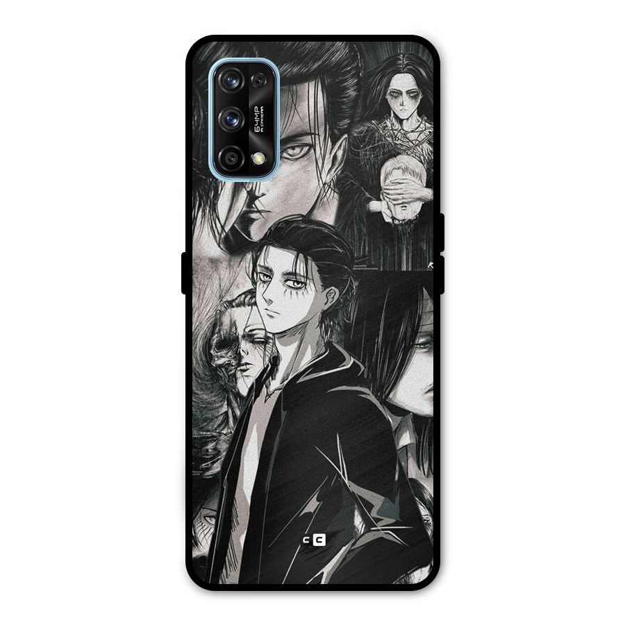 Eren Yeager Titan Metal Back Case for Realme 7 Pro