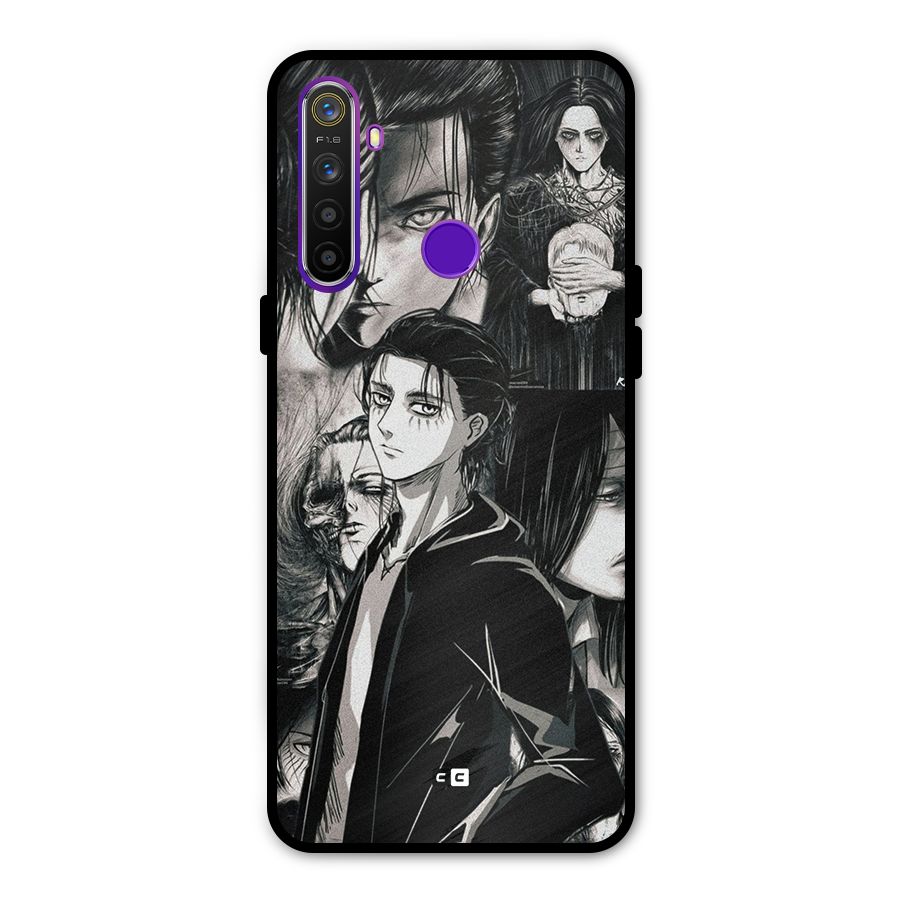Eren Yeager Titan Metal Back Case for Realme Narzo 10