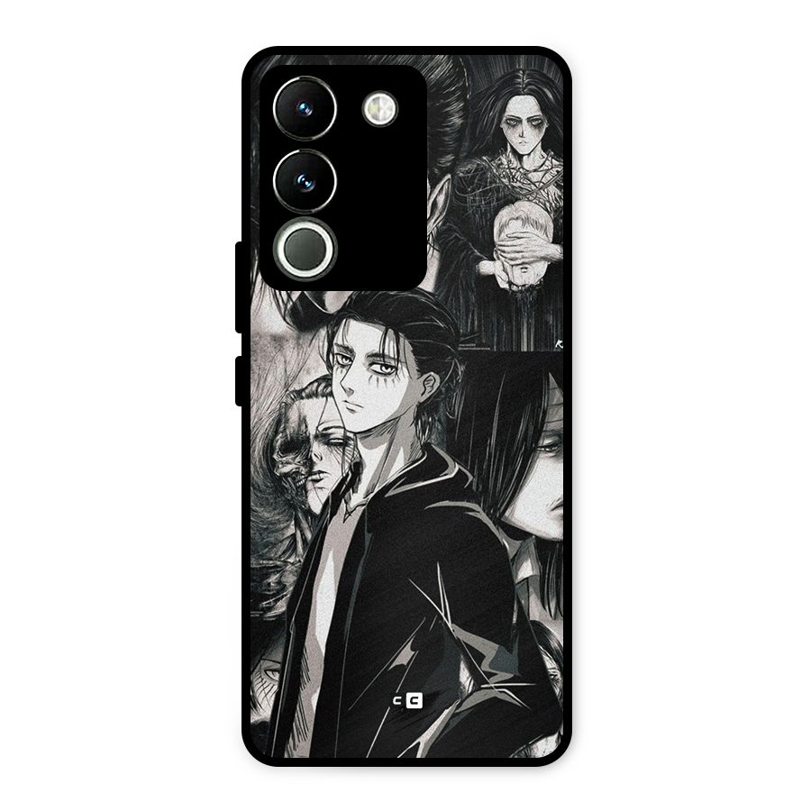 Eren Yeager Titan Metal Back Case for Vivo Y200