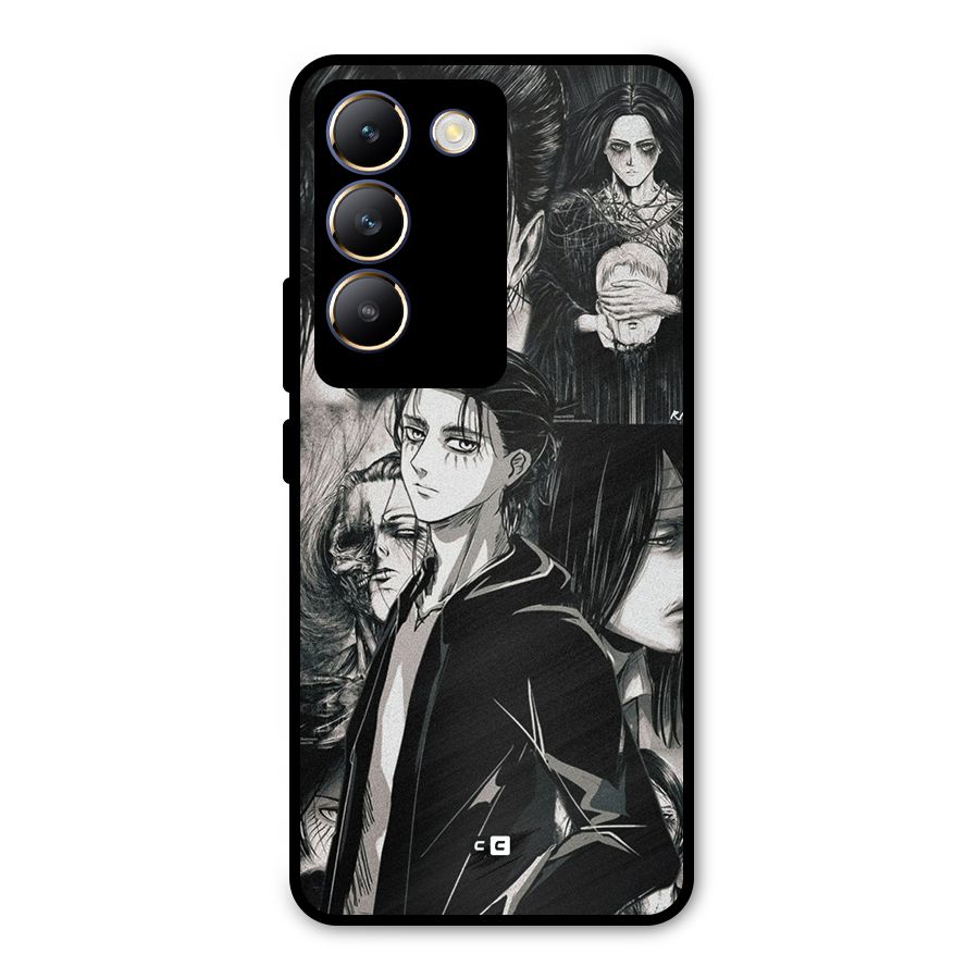Eren Yeager Titan Metal Back Case for Vivo Y200e