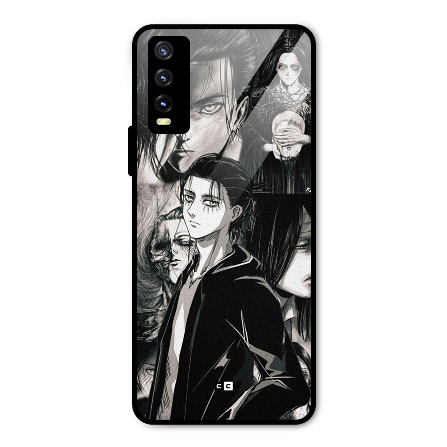 Eren Yeager Titan Metal Back Case for Vivo Y20t