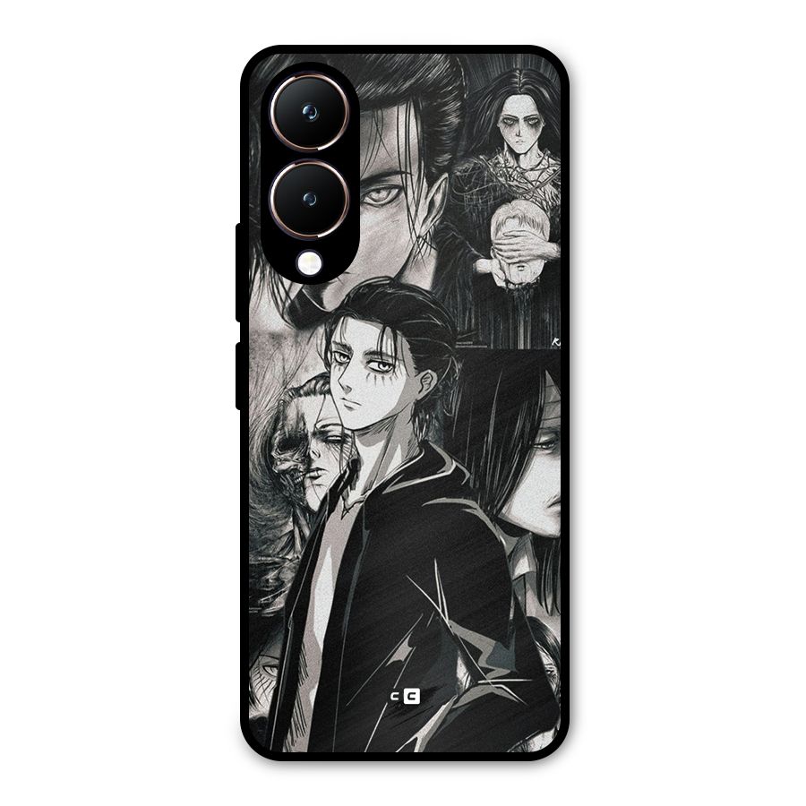 Eren Yeager Titan Metal Back Case for Vivo Y28