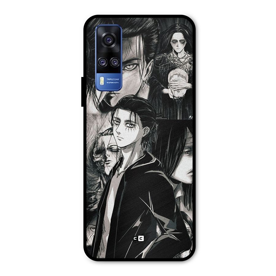 Eren Yeager Titan Metal Back Case for Vivo Y51A