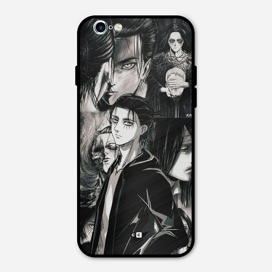 Eren Yeager Titan Metal Back Case for iPhone 6 6s