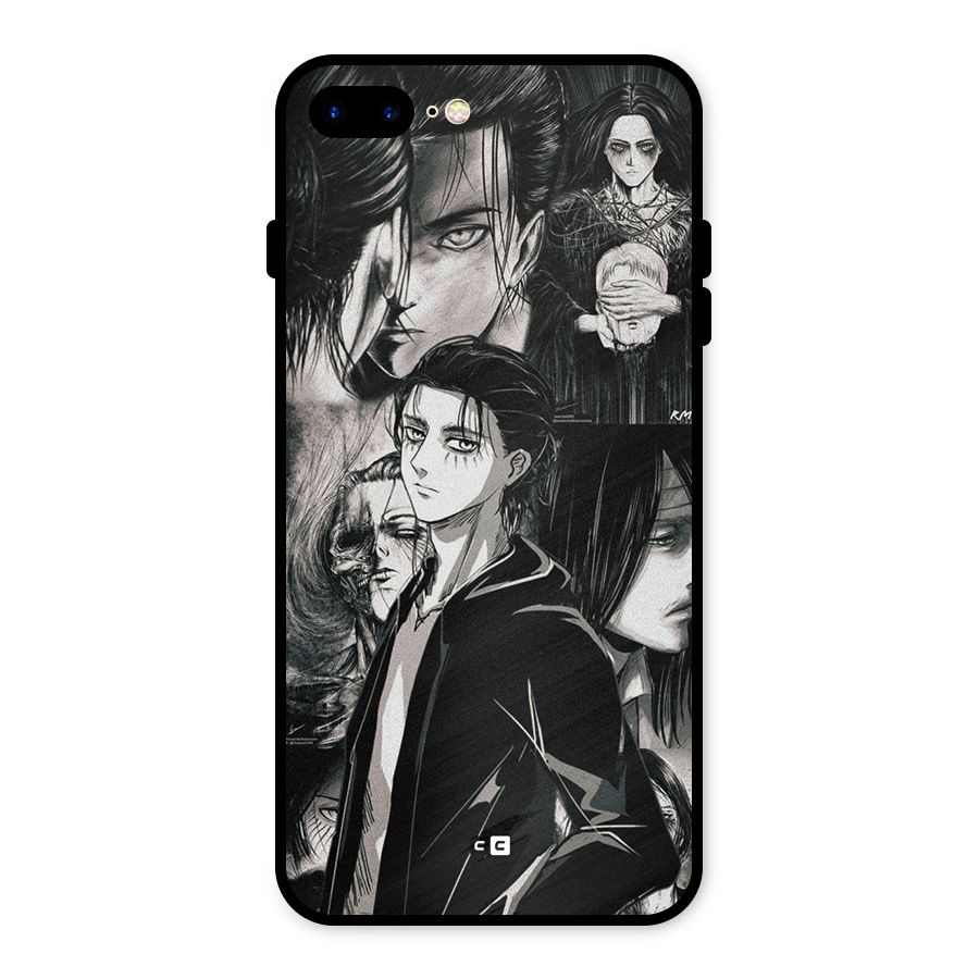 Eren Yeager Titan Metal Back Case for iPhone 7 Plus