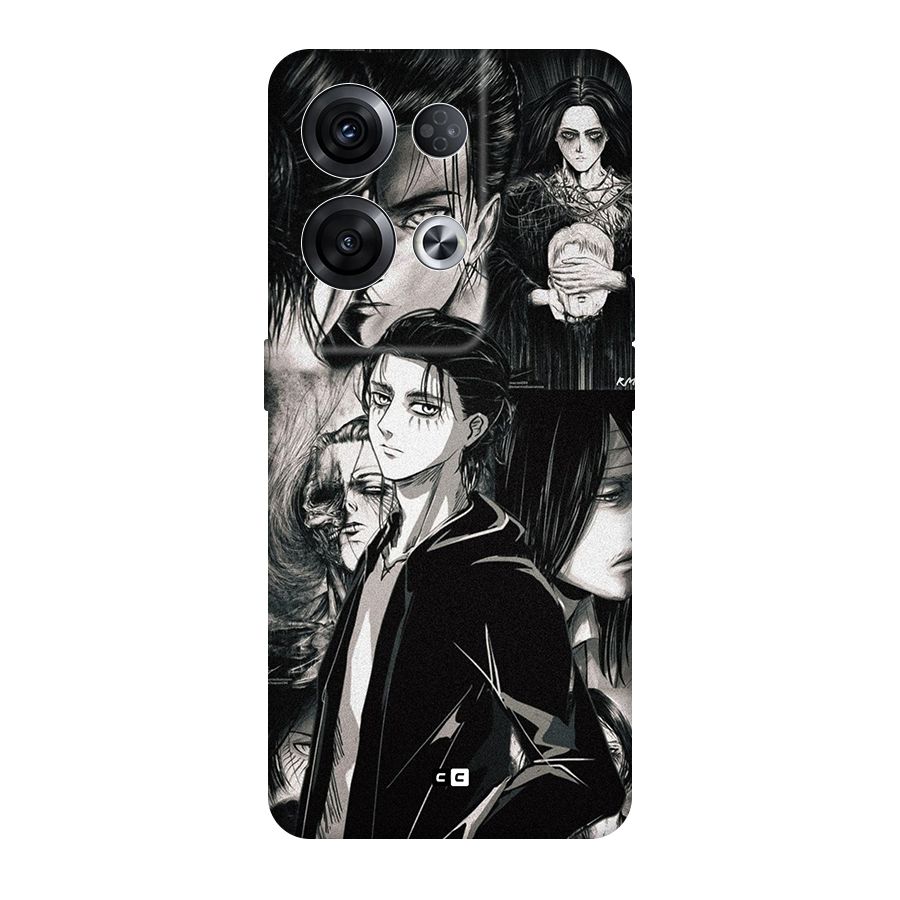 Eren Yeager Titan Original Polycarbonate Back Case for Oppo Reno8 Pro 5G