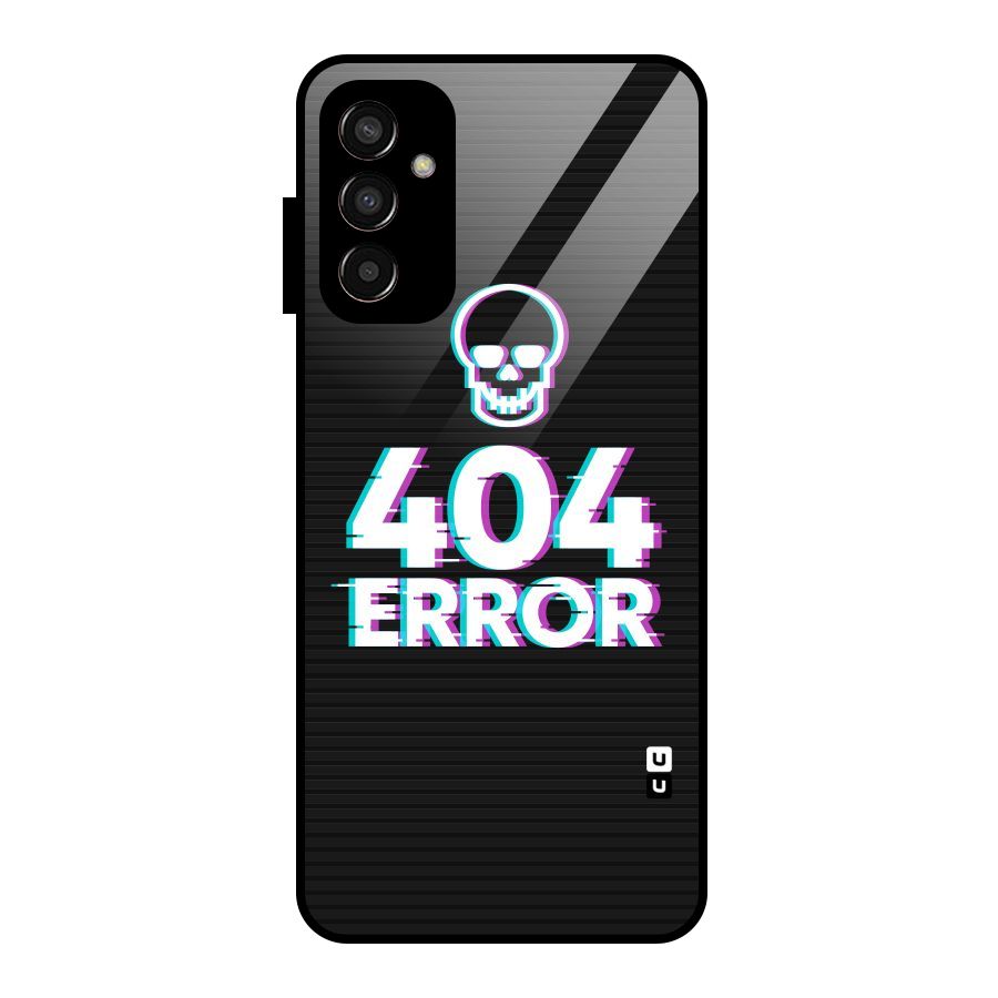 Error 404 Skull Glass Back Case for Galaxy F13
