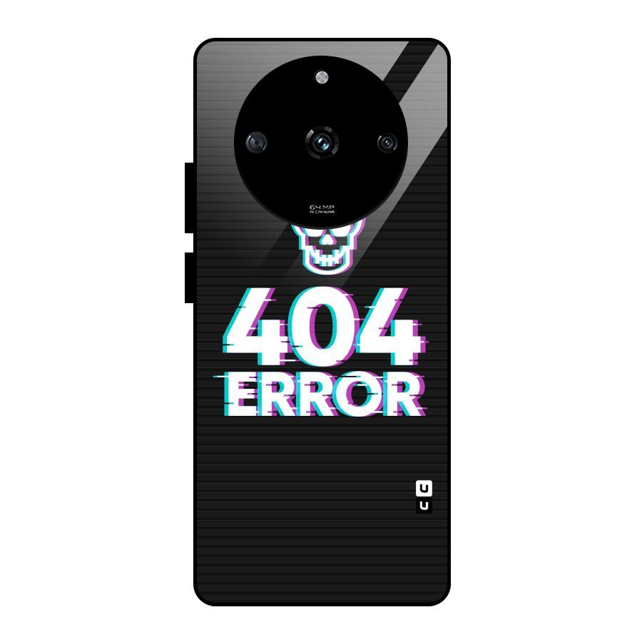 Error 404 Skull Glass Back Case for Realme Narzo 60 5G