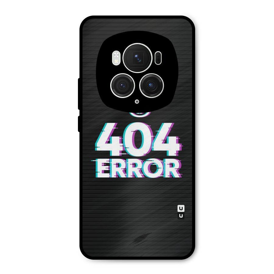 Error 404 Skull Metal Back Case for Honor Magic6 Pro