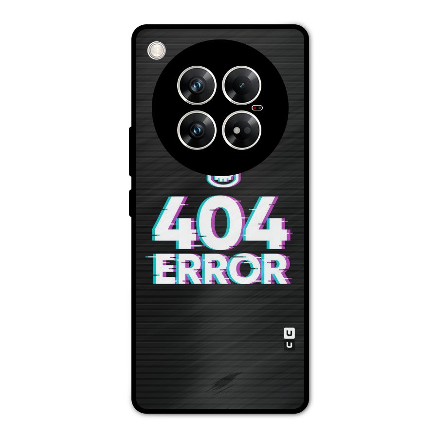 Error 404 Skull Metal Back Case for Infinix Zero 40 5G