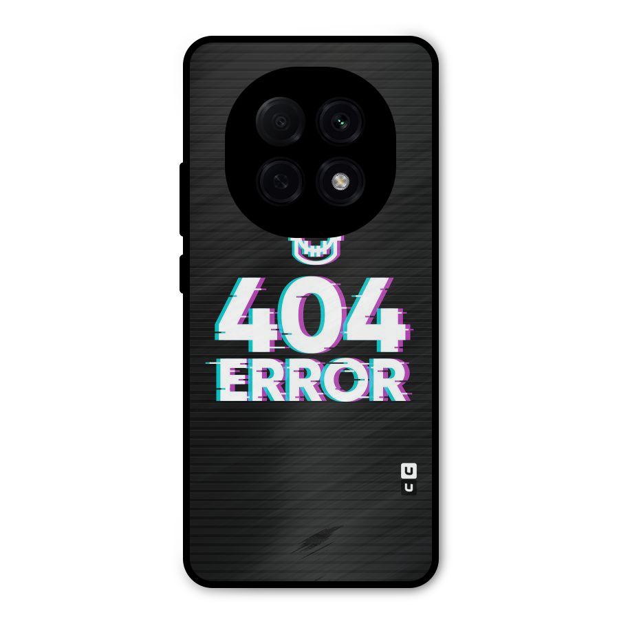 Error 404 Skull Metal Back Case for Oppo F29 Pro
