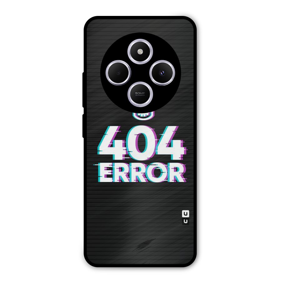 Error 404 Skull Metal Back Case for Poco C75 5G