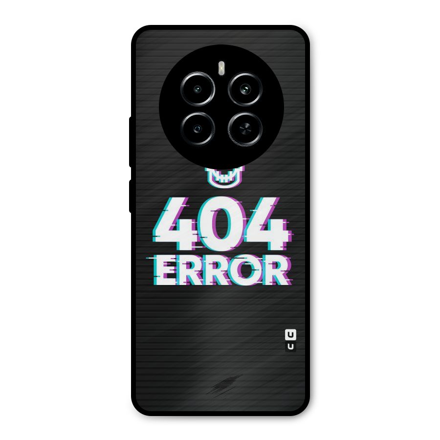 Error 404 Skull Metal Back Case for Realme P1