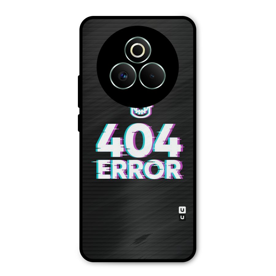 Error 404 Skull Metal Back Case for Realme P3 Pro