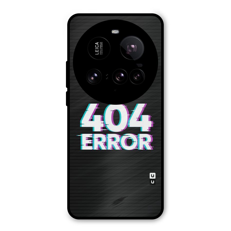 Error 404 Skull Metal Back Case for Xiaomi 15 Ultra