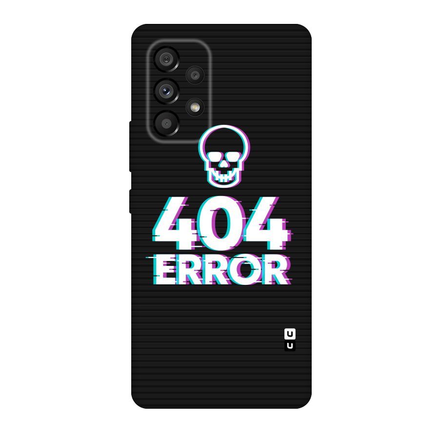 Error 404 Skull Original Polycarbonate Back Case for Galaxy A53 5G