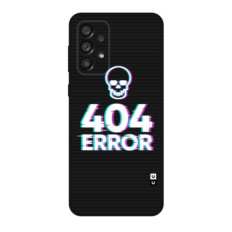 Error 404 Skull Original Polycarbonate Back Case for Galaxy A73 5G