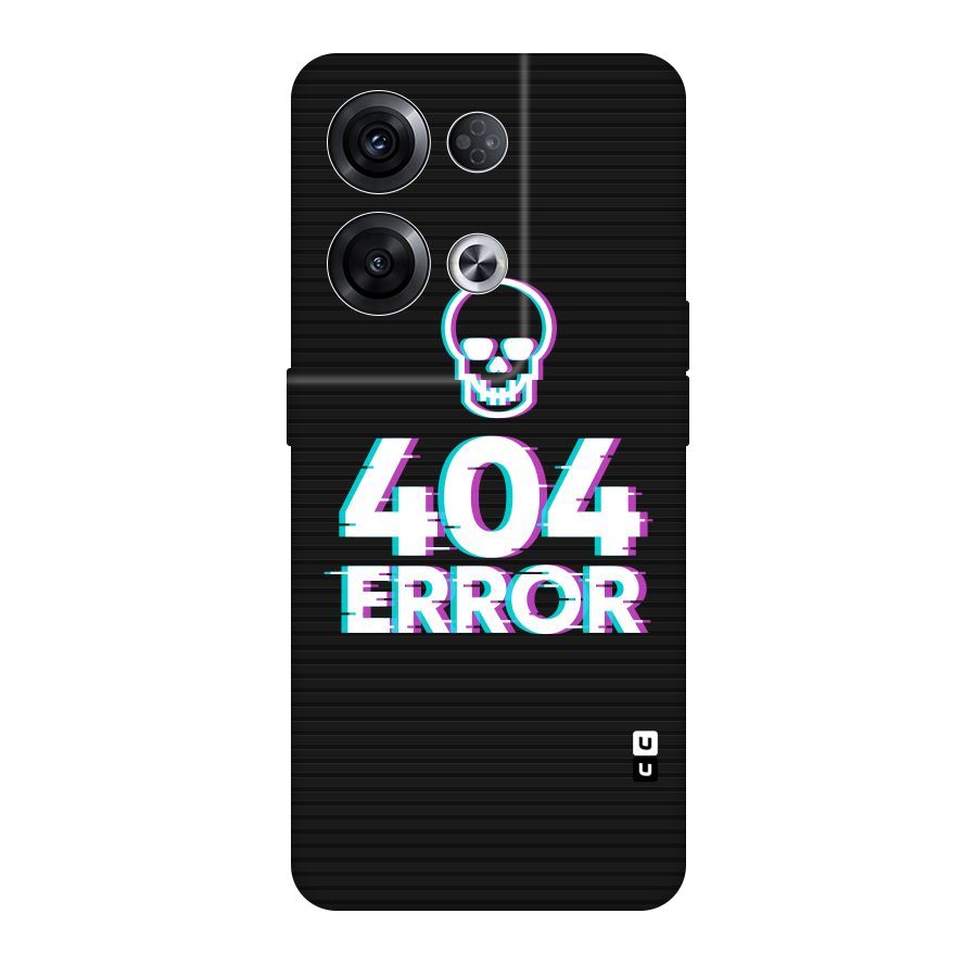 Error 404 Skull Original Polycarbonate Back Case for Oppo Reno8 Pro 5G