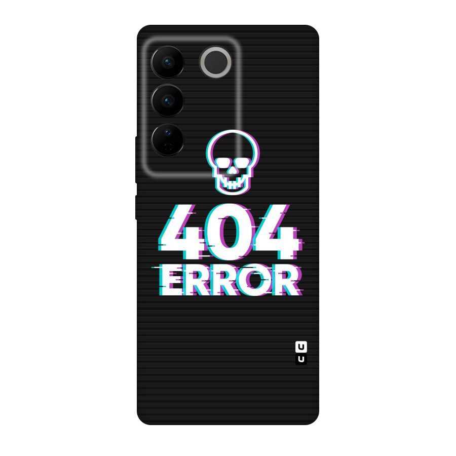 Error 404 Skull Original Polycarbonate Back Case for Vivo V27