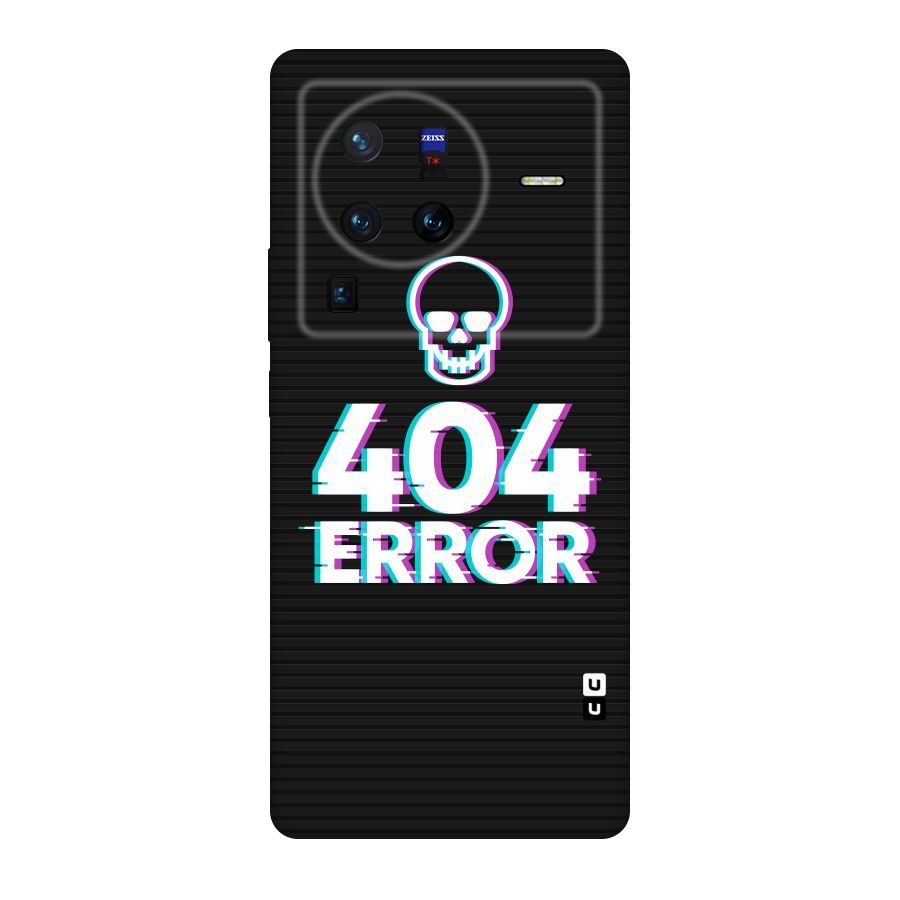 Error 404 Skull Original Polycarbonate Back Case for Vivo X80
