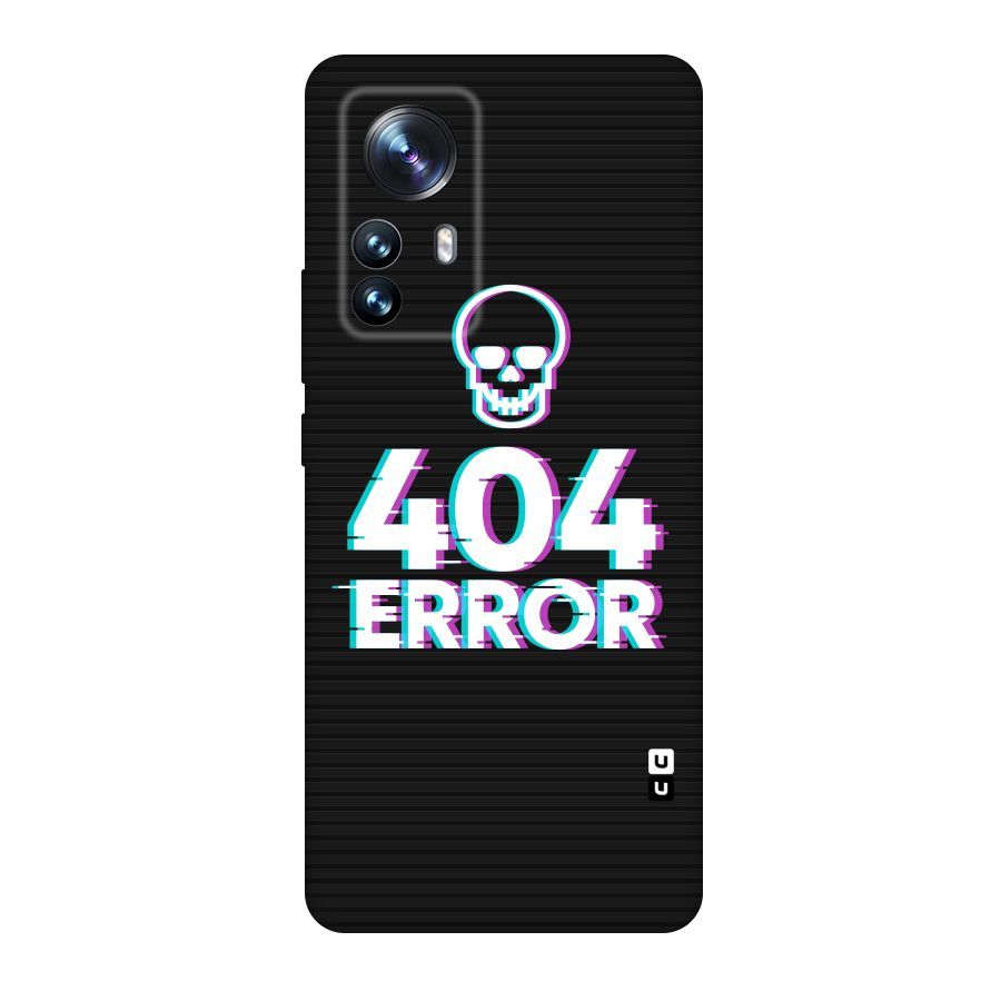 Error 404 Skull Original Polycarbonate Back Case for Xiaomi 12 Pro