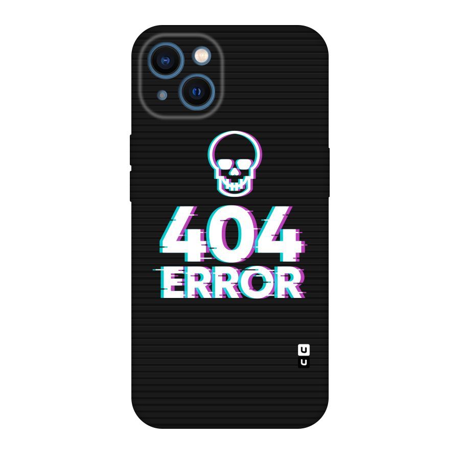 Error 404 Skull Original Polycarbonate Back Case for iPhone 13
