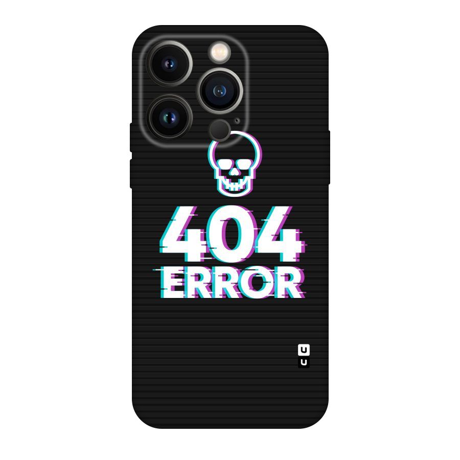 Error 404 Skull Original Polycarbonate Back Case for iPhone 14 Pro