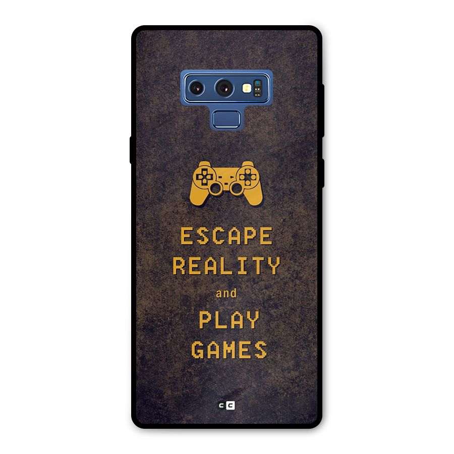 Escape Reality Metal Back Case for Galaxy Note 9