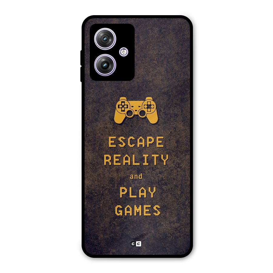 Escape Reality Metal Back Case for Moto G64