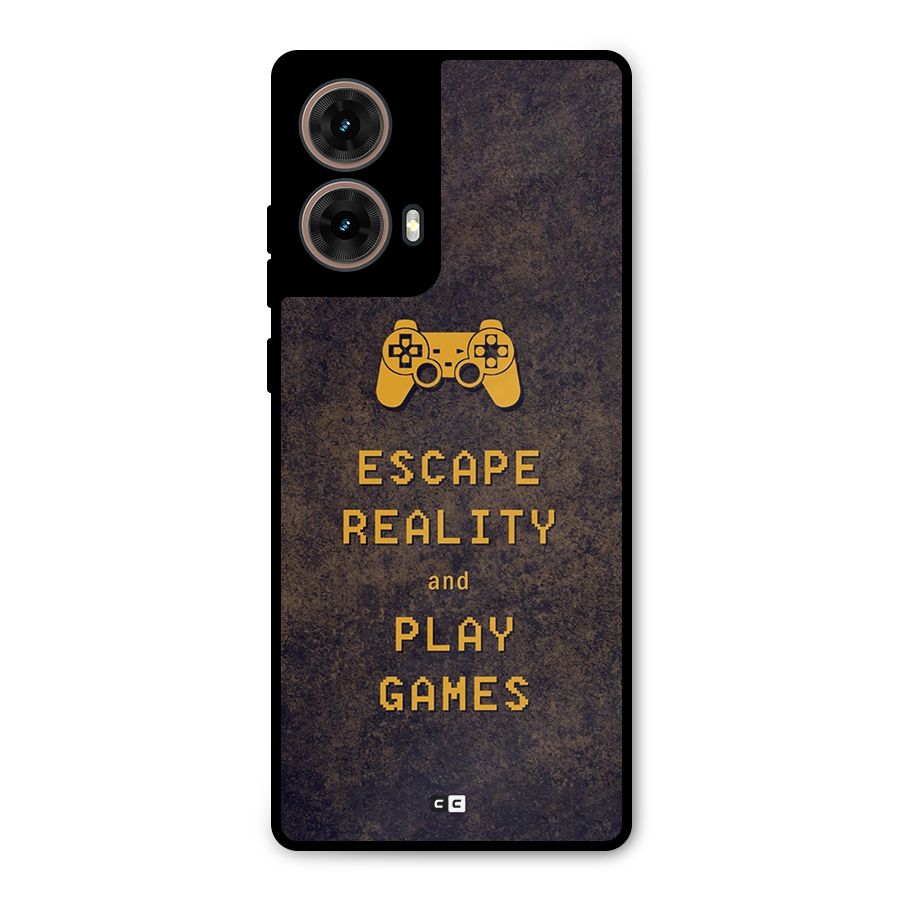 Escape Reality Metal Back Case for Moto G85