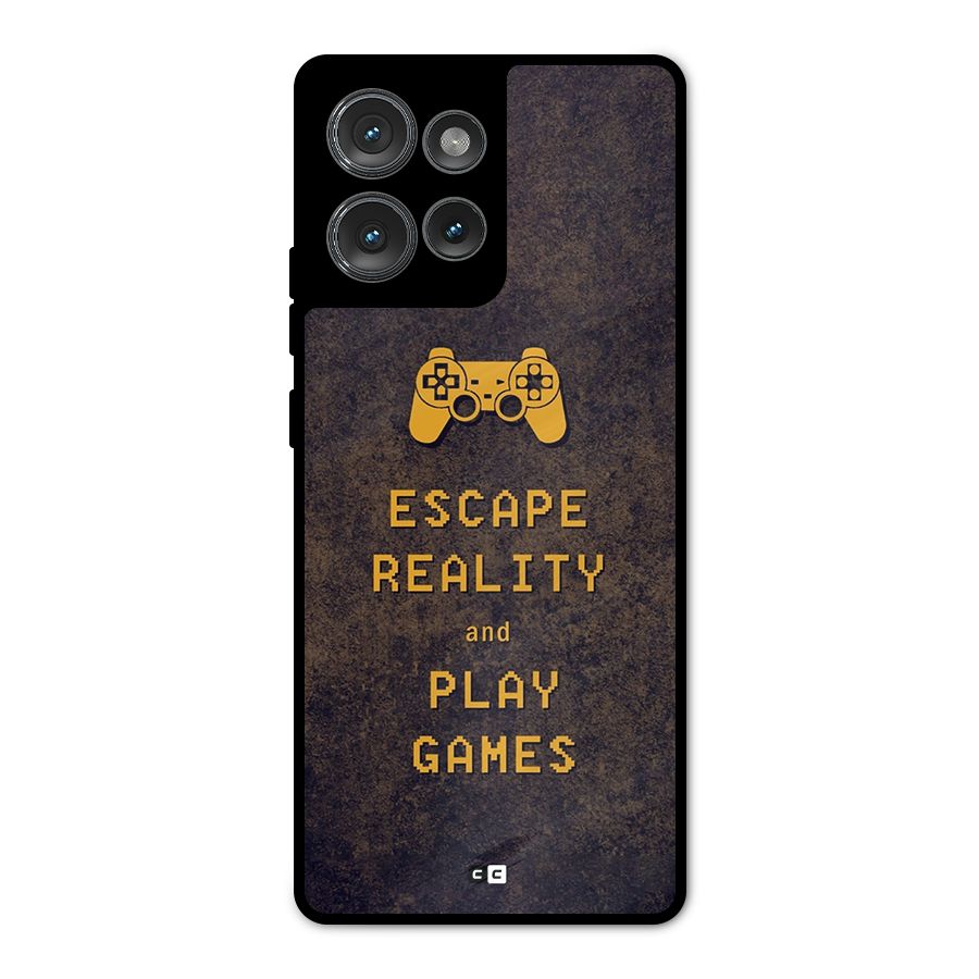 Escape Reality Metal Back Case for Motorola Edge 50