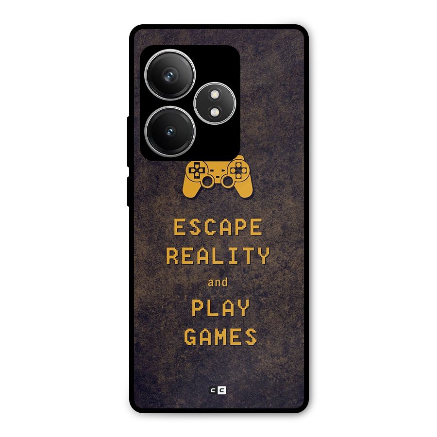 Escape Reality Metal Back Case for Realme GT 6T