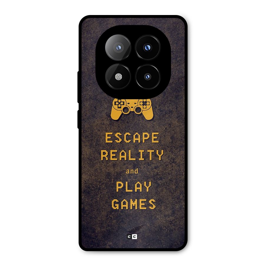 Escape Reality Metal Back Case for Redmi Note 14 Pro Plus 5G