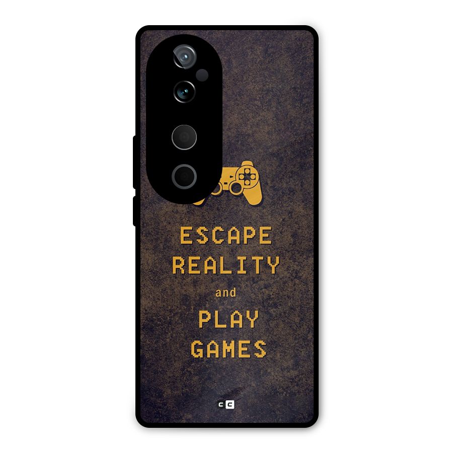 Escape Reality Metal Back Case for Vivo T3 Ultra