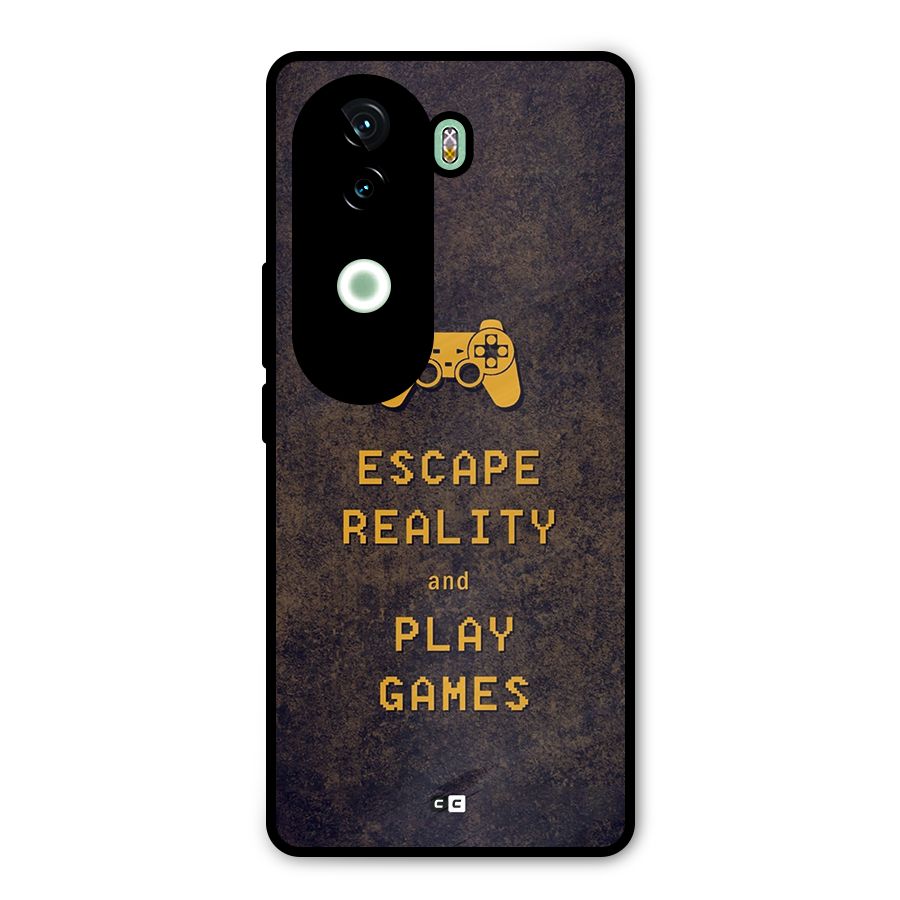 Escape Reality Metal Back Case for Vivo V40e