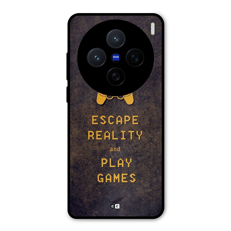 Escape Reality Metal Back Case for Vivo X200