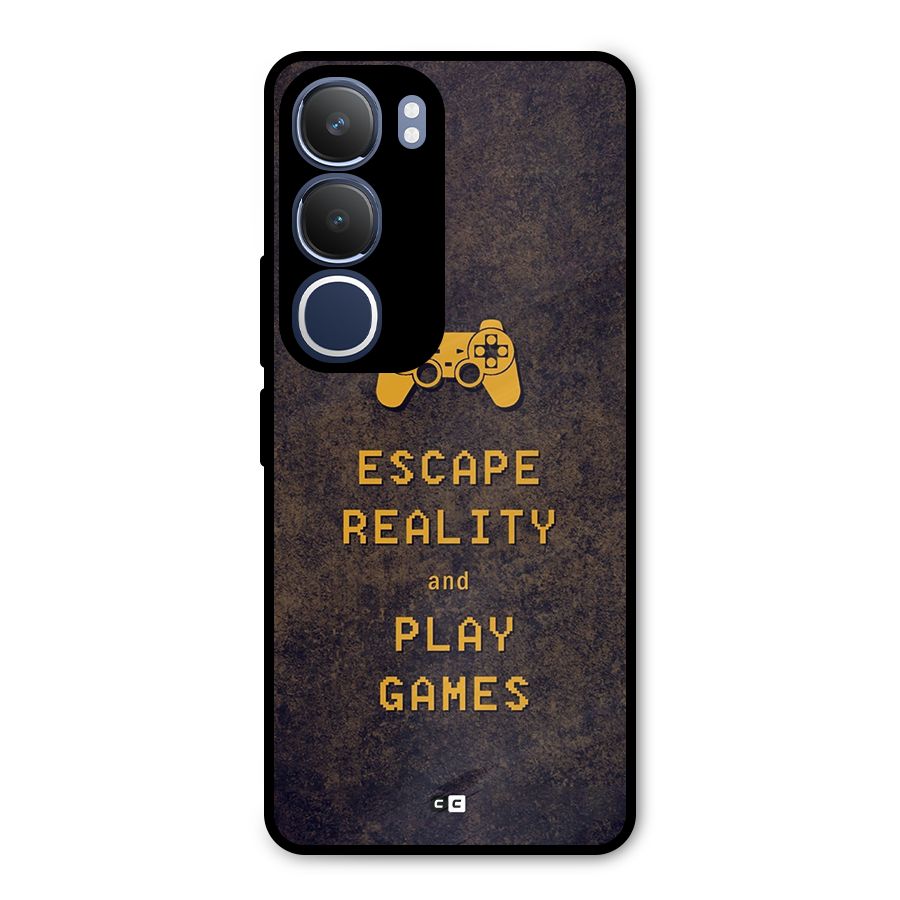 Escape Reality Metal Back Case for Vivo Y29