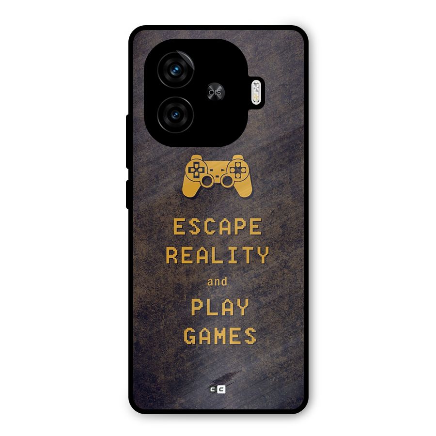 Escape Reality Metal Back Case for iQOO Z9 Turbo