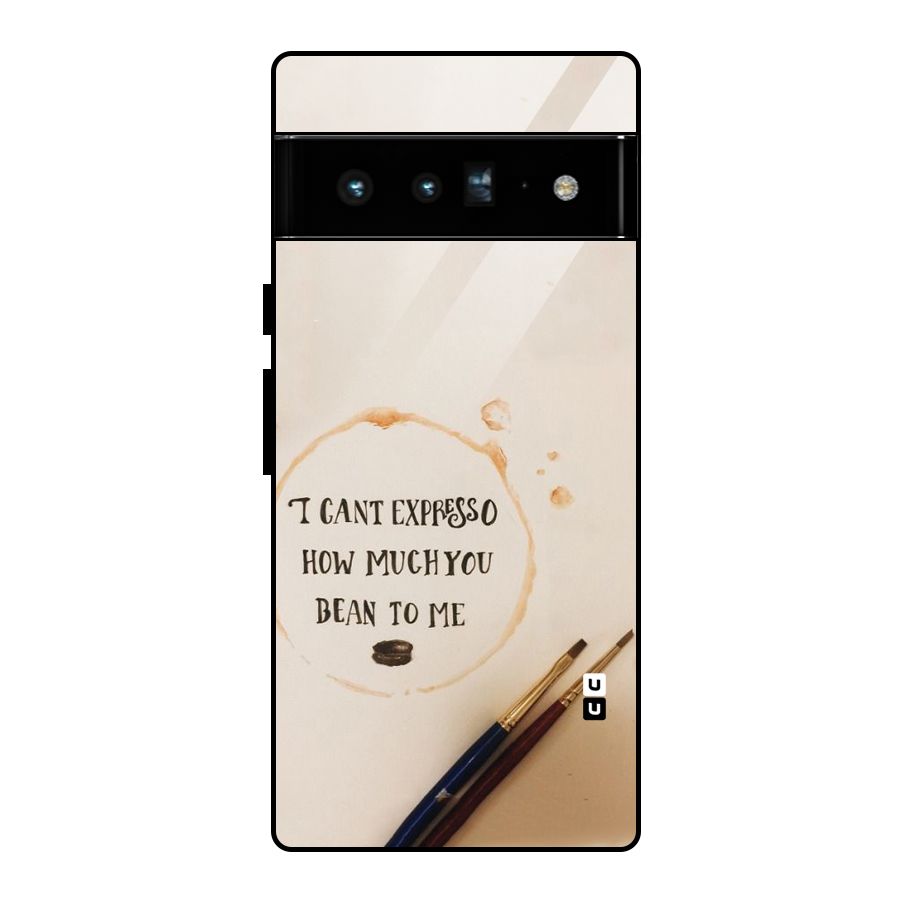 Espresso Bean Glass Back Case for Google Pixel 6 Pro