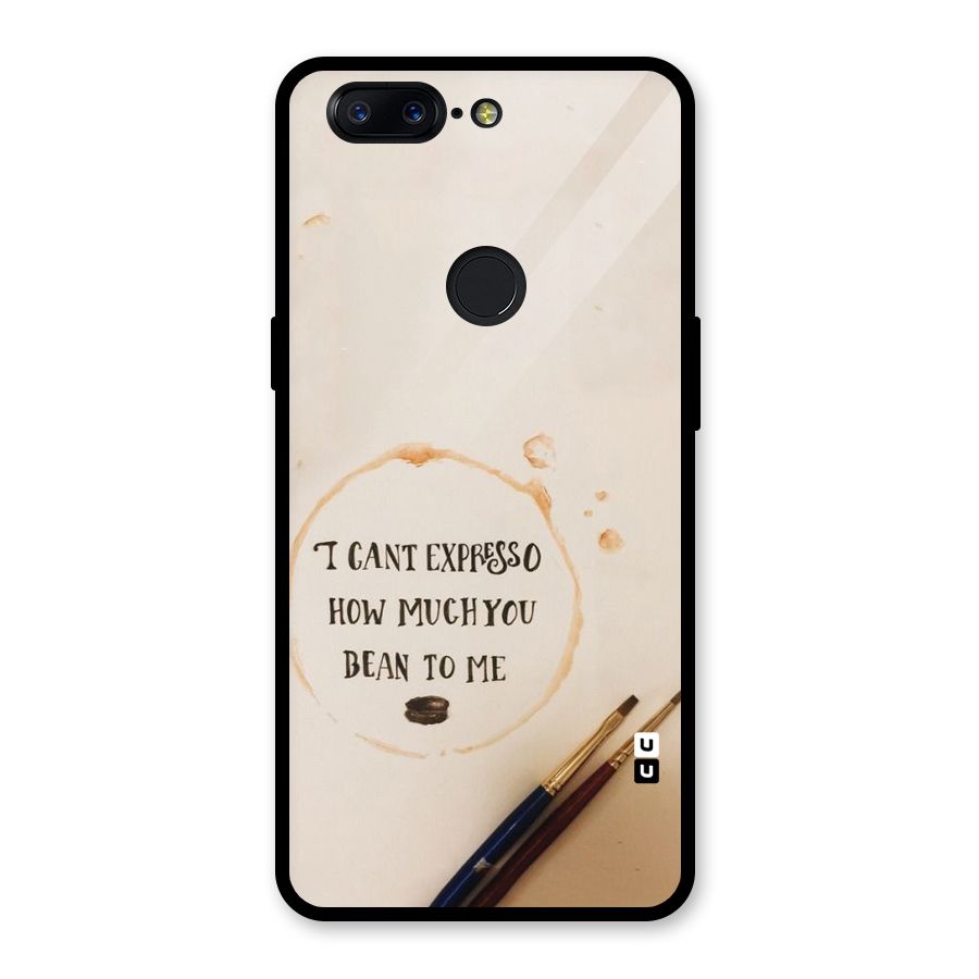 Espresso Bean Glass Back Case for OnePlus 5T