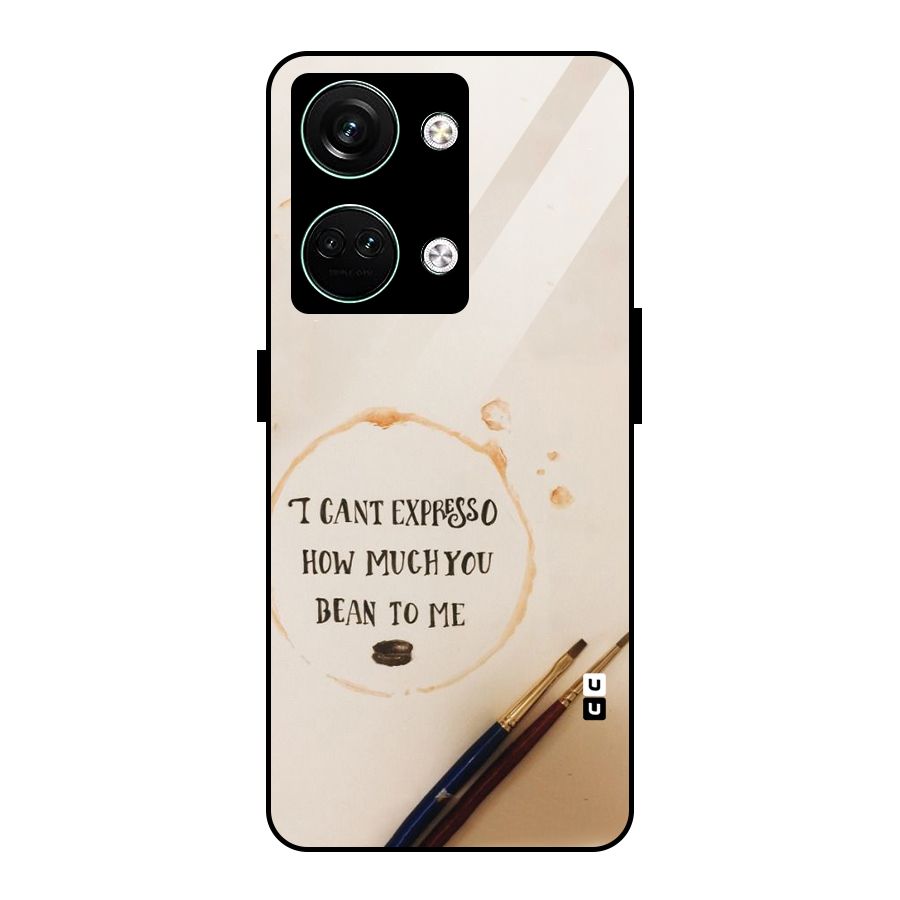 Espresso Bean Glass Back Case for Oneplus Nord 3
